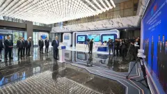 Токаев принял участие в церемонии запуска завода по глубокой переработке кукурузы