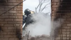 Рынок горел в Атырау