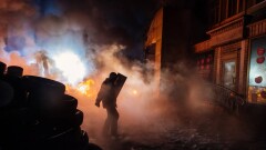 Новые беспорядки вспыхнули в центре Амстердама