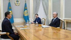 Касым-Жомарт Токаев принял Геннадия Головкина