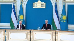 Токаев и Мирзиёев приняли участие в церемонии открытия нескольких объектов