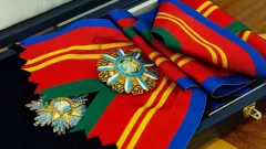 Ветеран дипломатической службы Тлеухан Кабдрахманов награждён орденом "Достық"