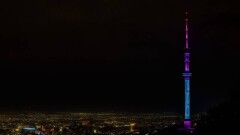 Подсветку телебашни Кок-Тобе начнут включать раньше накануне праздников