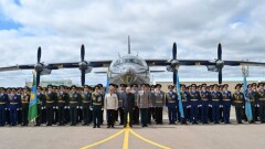 Токаев принял участие в открытии авиабазы Национальной гвардии