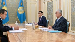 Токаев принял председателя Высшей аудиторской палаты