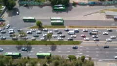 Схему движения на улице Желтоксан в Алматы меняют из-за запуска линии BRT