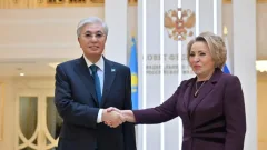 Президент Казахстана встретился с Валентиной Матвиенко