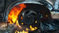 Авто загорелось на трассе Астана – Петропавловск: три человека погибли