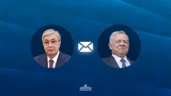 Токаев поздравил короля Иордании с Днём независимости