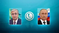 Путин позвонил Токаеву и рассказал о беседе со спецпосланником президента США