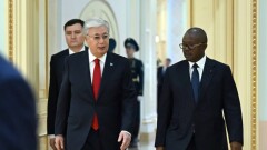 Президенты Казахстана и Гвинеи-Бисау провели переговоры в расширенном формате