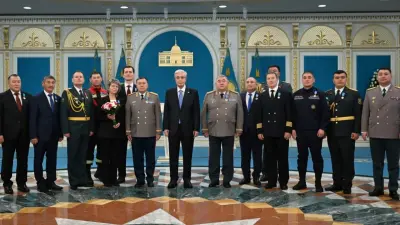 Начальников ДЧС Астаны и Мангистау наградили орденами