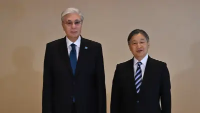 Токаев встретился с императором Японии