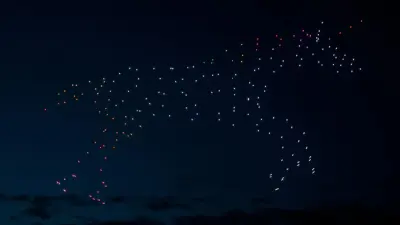 Шоу дронов отменили в Астане 19 декабря из-за непогоды