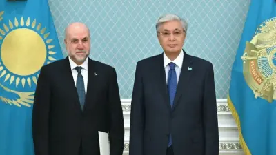 Токаев принял верховного судью Палестины