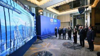Касым-Жомарт Токаев и Хан Сон Сук ознакомились с проектами Alatau Smart City