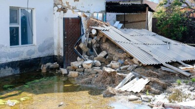 Уровень воды в реке Жайык превысил критические отметки в двух сёлах и в Атырау