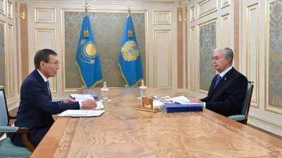 Токаев принял председателя Центральной комиссии референдума