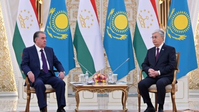 Токаев провёл встречу с президентом Таджикистана