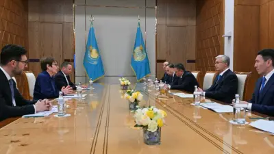 Токаев встретился с главой ЕБРР