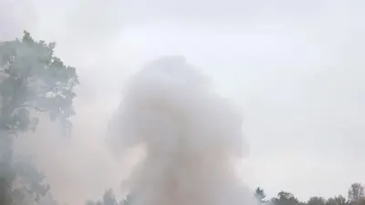 Свалка загорелась в Алматинской области