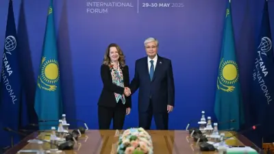 Токаев принял главу Международной организации по миграции