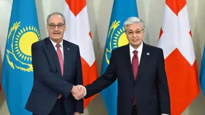 Токаев провёл переговоры с вице-президентом Швейцарии