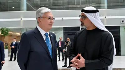 Президент Казахстана и наследный принц Абу-Даби посетили МФЦА