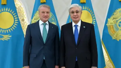 Токаев принял председателя правления Сбербанка