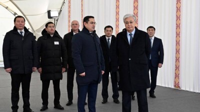 Токаев посетил шахту "Болашак" в Хромтау