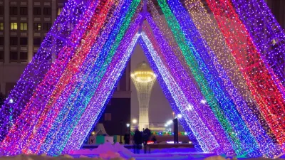 Сколько потратят на оформление улиц Астаны к Новому году