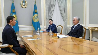 Касым-Жомарт Токаев принял Геннадия Головкина