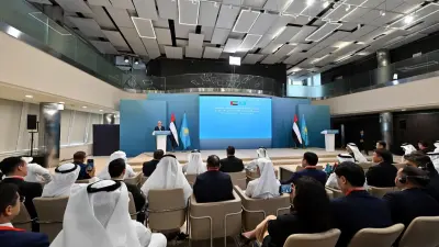 Коммерческие соглашения на 5 млрд долларов подписали на бизнес-форуме "Казахстан – ОАЭ"