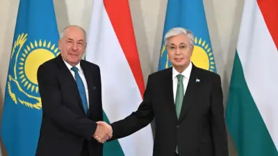 Президенты Казахстана и Венгрии провели переговоры 