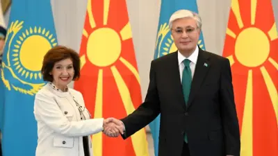 Токаев провёл встречу с президентом Северной Македонии