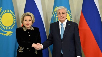 Токаев встретился с председателем Совета Федерации России