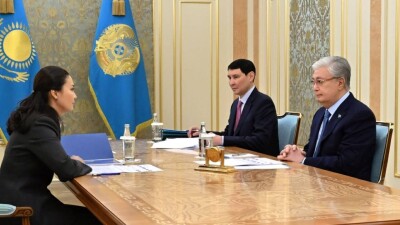 Токаев принял главу Казпочты