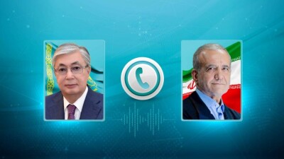 Токаев провёл телефонный разговор с президентом Ирана