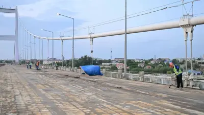 Со знаменитого подвесного моста в Семее сняли асфальт. Как он выглядит сейчас