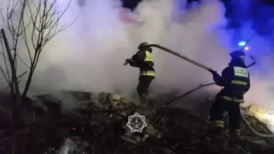 Мужчина и ребёнок погибли при пожаре в частном доме на севере Казахстана