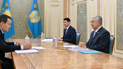 Токаев принял председателя Высшей аудиторской палаты
