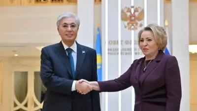 Президент Казахстана встретился с Валентиной Матвиенко