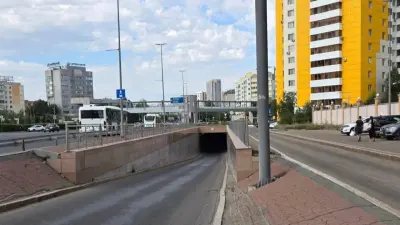 Проезд по туннелю на Бараева закроют в Астане до конца лета
