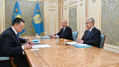 Токаев принял вице-премьера Бозумбаева