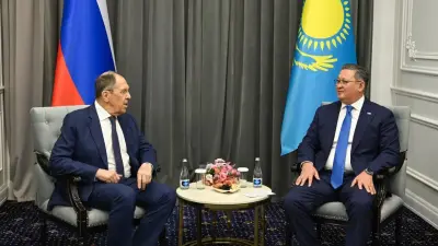 Мурат Нуртлеу и Сергей Лавров встретились в Чолпон-Ате