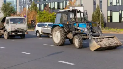 Движение по улице Айтматова ограничили в Астане