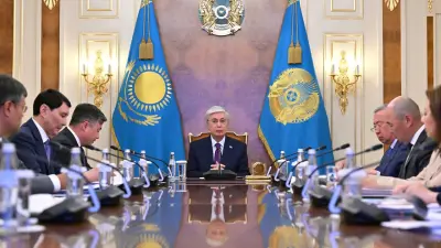 Токаев принял годовой отчёт Национального банка