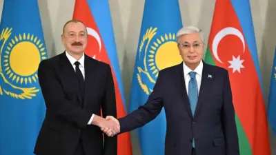 "Дружественные государства, братские народы". Президенты Казахстана и Азербайджана провели переговоры