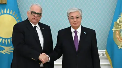 Токаев принял президента Международной федерации борьбы