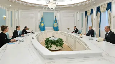 Токаев принял главу Национального банка Швейцарии 